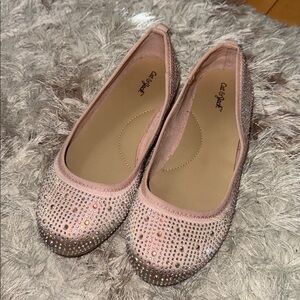 Girls sparkly shoes size 1